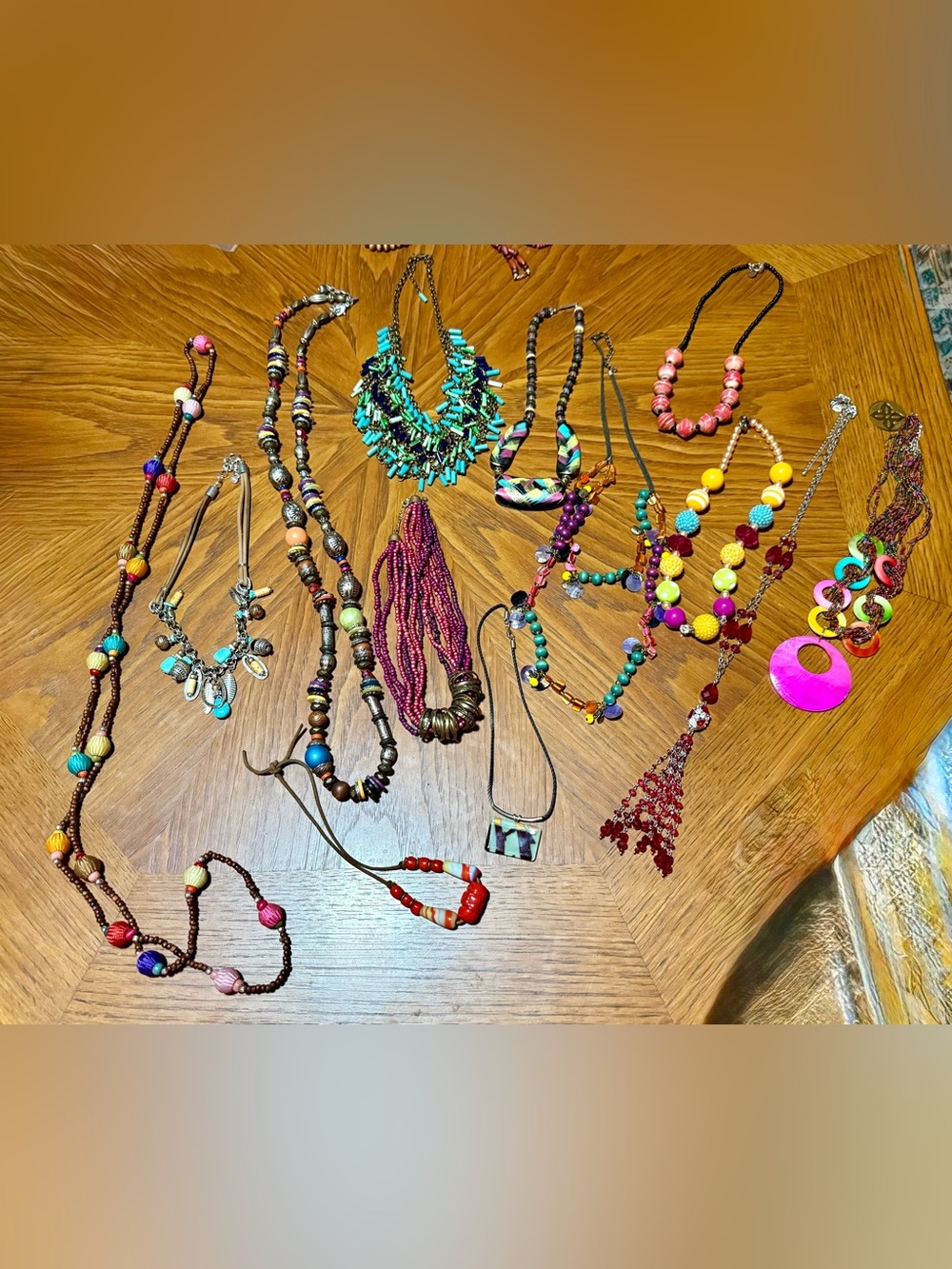 Assorted Women's Colorful Some Vintage Necklace Lot